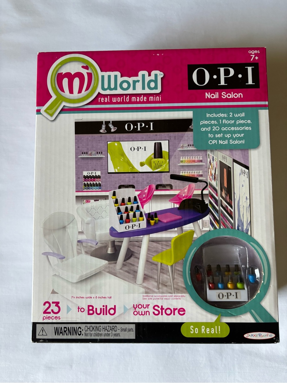 MiWorld OPI Nail Salon Playset